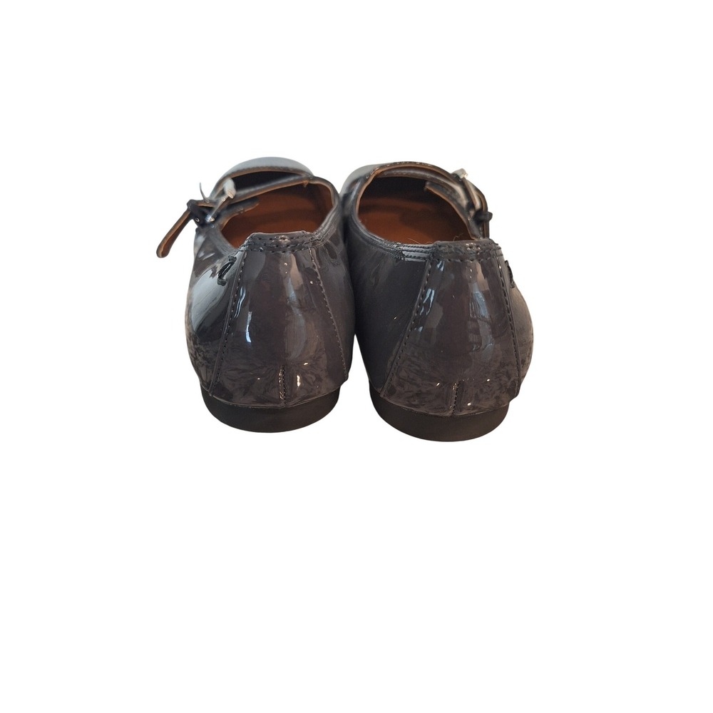 Zodiac Gray Patent Leather Mary Jane Flats size 8 - Picture 3 of 9